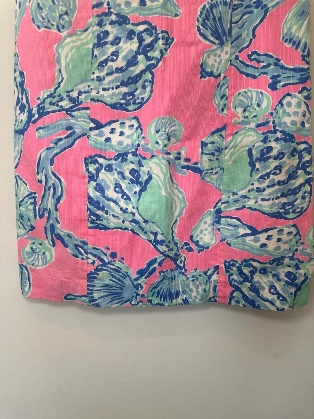 100% Cotton Lilly Pulitzer Cathy Shift Dress Size 4 Pink Pout Barefoot Princess - Picture 6 of 8